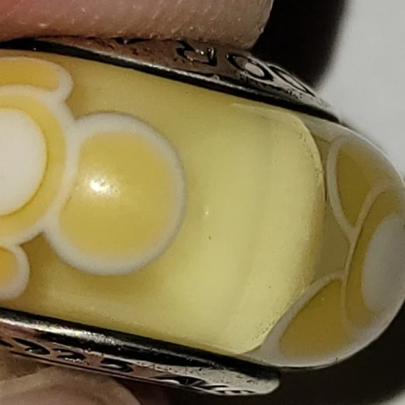 Pandora Flowers For You Yellow Charm Authentic - Picture 4 of 5